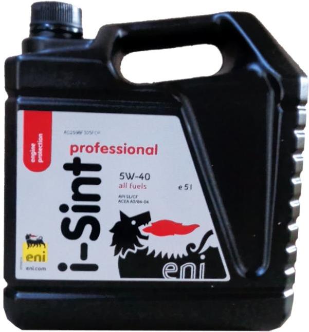 

Моторное масло Eni I-Sint Professional 5W40 5л, I-Sint Professional 5W40 5л