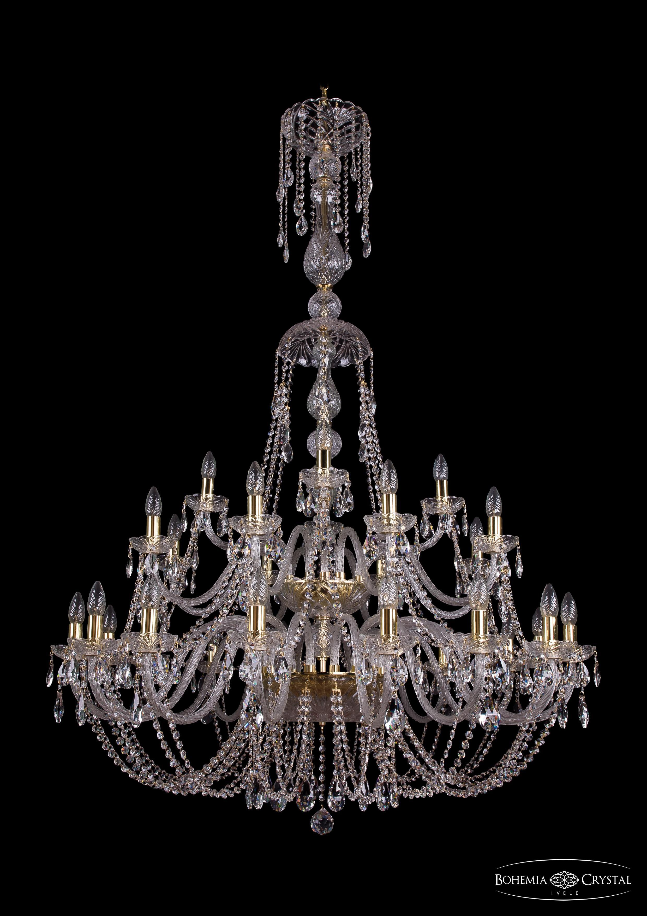 

Подвесная люстра Bohemia Ivele Crystal 1406.16+8+4.400.XL-160.2d.G