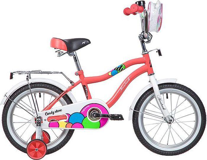 

Велосипед детский Novatrack Candy 16'' коралловый [165CANDY.CRL9], Candy 16