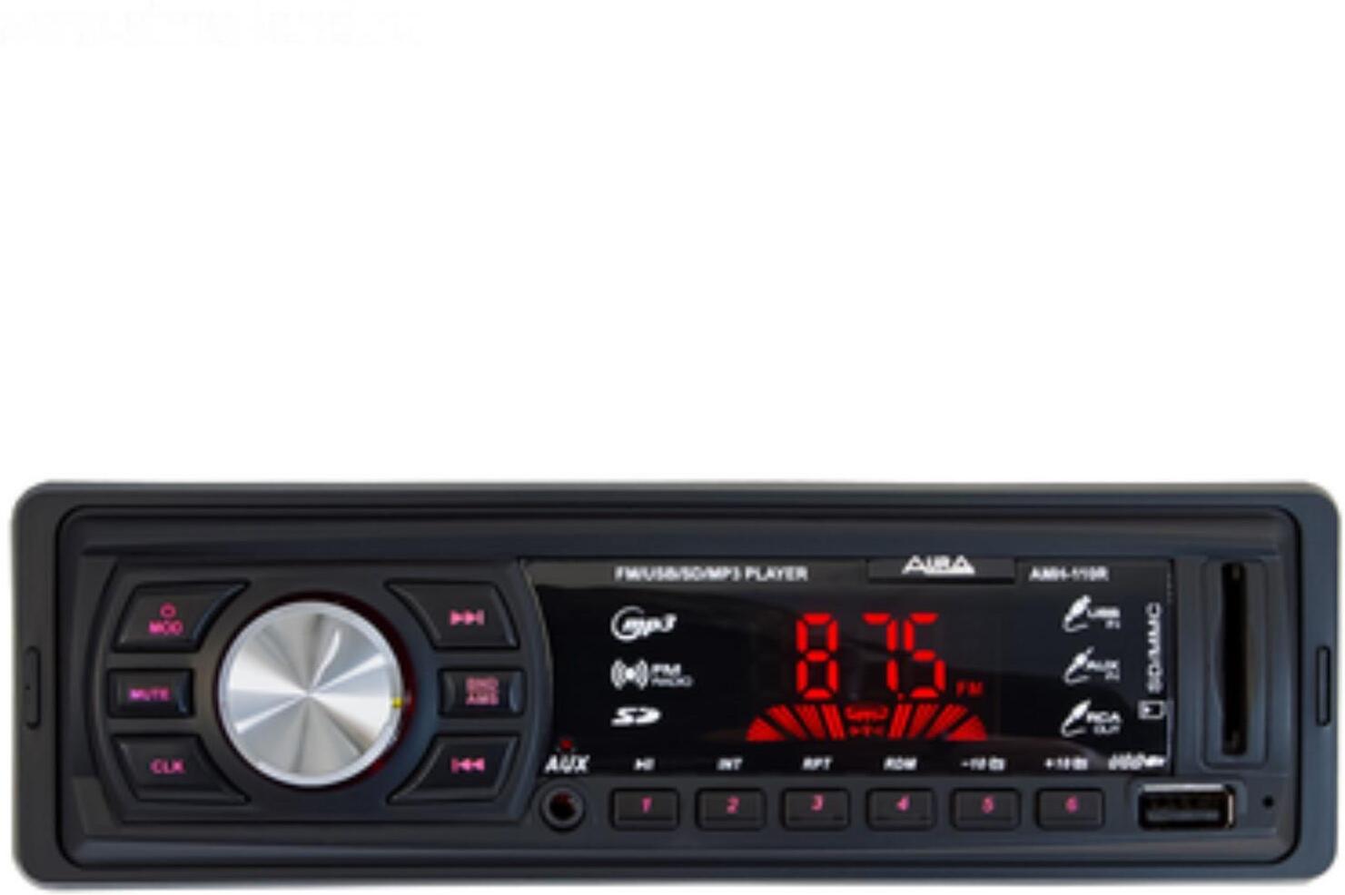 

Бездисковая автомагнитола AURA AMH-110R, Автомагнитола Aura AMH-110R