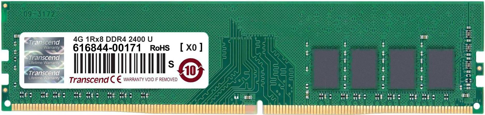 

Оперативная память Transcend JetRam 4GB DDR4 PC4-19200 [JM2400HLH-4G], JetRam 4GB DDR4 PC4-19200