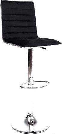 

Стул AksHome Capri барный черный велюр HCJ-50/хром