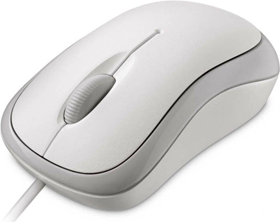 

Мышь Microsoft Basic Optical Mouse v2.0 White [P58-00060], Basic Optical USB