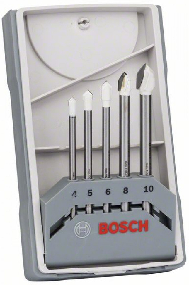 

Набор оснастки Bosch 2.608.587.169, Набор сверл Bosch Expert Ceramic 4-10мм 5шт 2.608.587.169