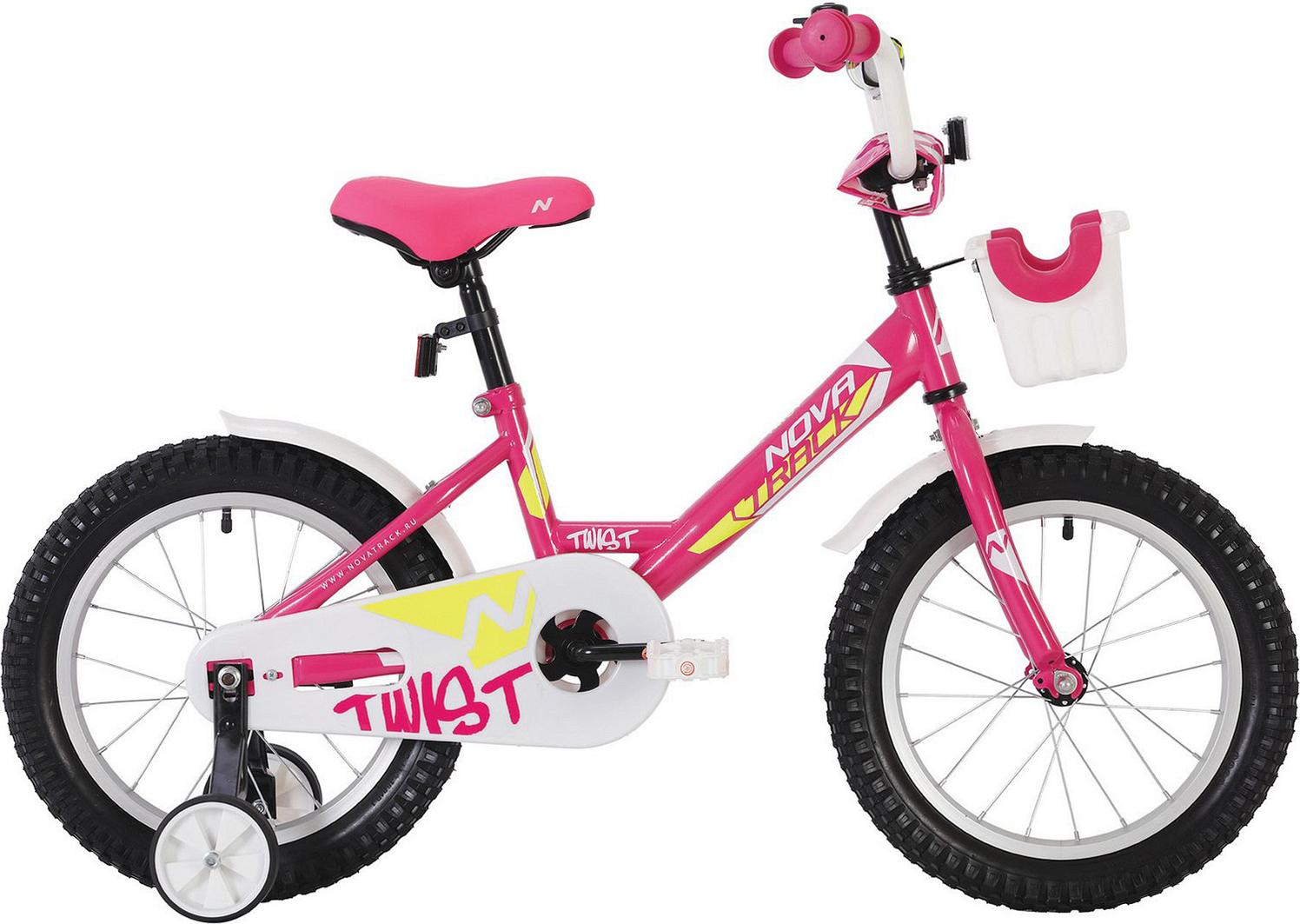 

Велосипед детский Novatrack Twist 20'' розовый, Twist 20'' детский