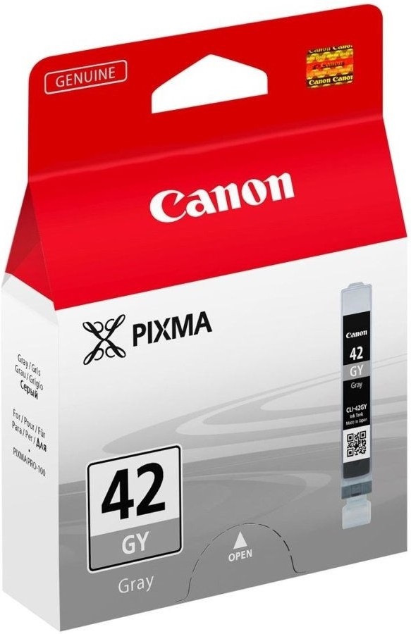 

Картридж Canon CLI-42GY Gray/Серый [(6390B001)], Струйный картридж Canon CLI-42 6390B001 Grey