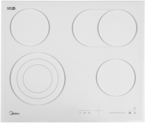 

Варочная панель Midea MCH64767FW, Электрическая варочная панель Midea MCH 64767 FW