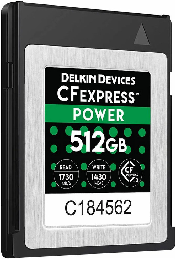 

Карта памяти Delkin Devices Power CFexpress 512GB (DCFX1-512)