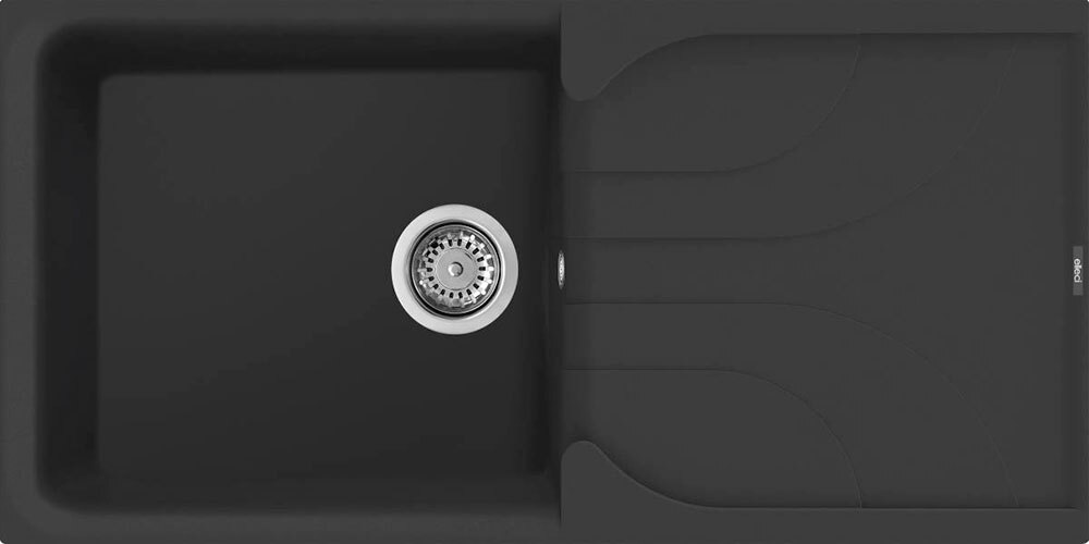 

Кухонная мойка Elleci Ego 480 G40 Nero [LGE48040], Кухонная мойка Elleci Ego 480 Nero G40