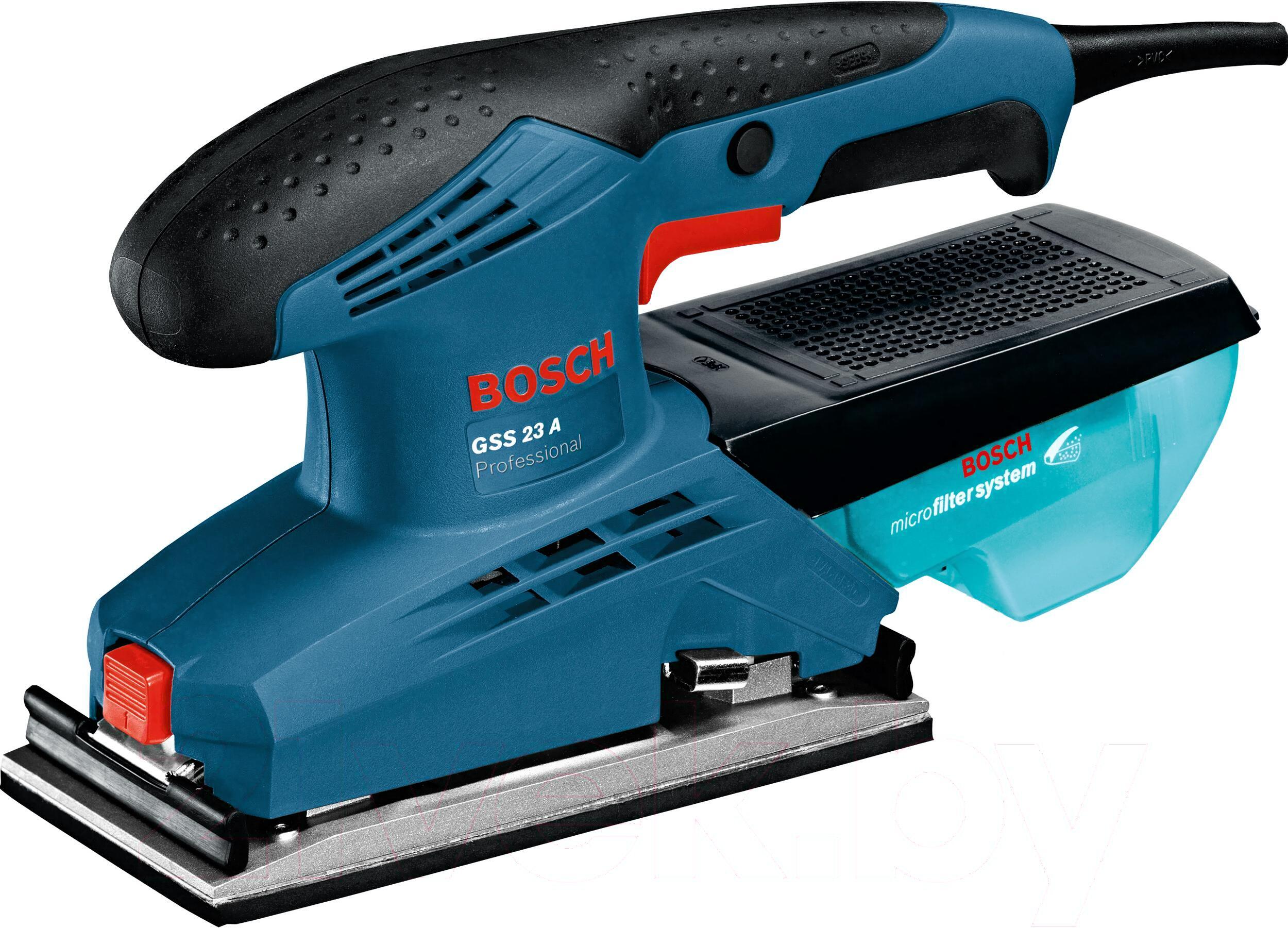 

Виброшлифмашина Bosch GSS 23 A Professional (0601070400), Шлифмашина Bosch GSS 23 A Professional 0.601.070.400