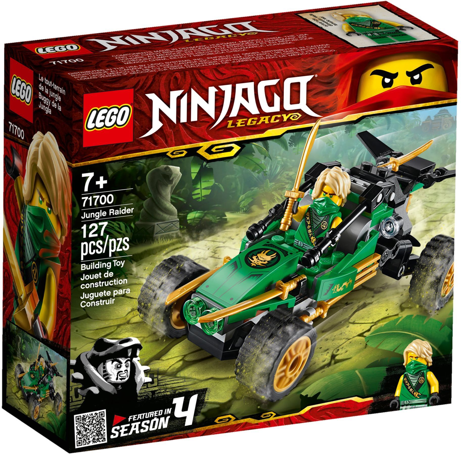 

Конструктор LEGO Ninjago Тропический внедорожник, Конструктор LEGO Ninjago Тропический внедорожник 71700