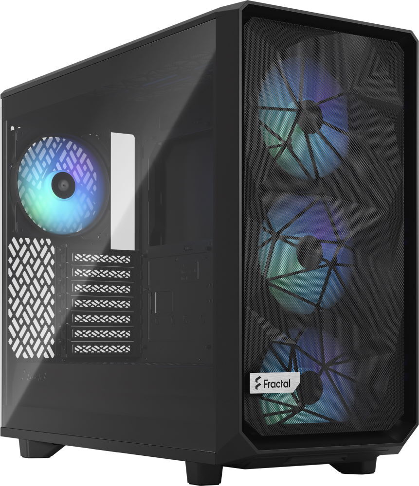 

Корпус Fractal Design Meshify 2 Compact Lite RGB Black TG Light tint (FD-C-MEL2C-05)