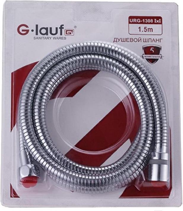 

Душевой шланг G.Lauf 1/2х1/2 150 см URG-1308 [URG-1308ii150], Душевой шланг G.Lauf 1/2х1/2 150 см URG-1308 URG-1308ii150