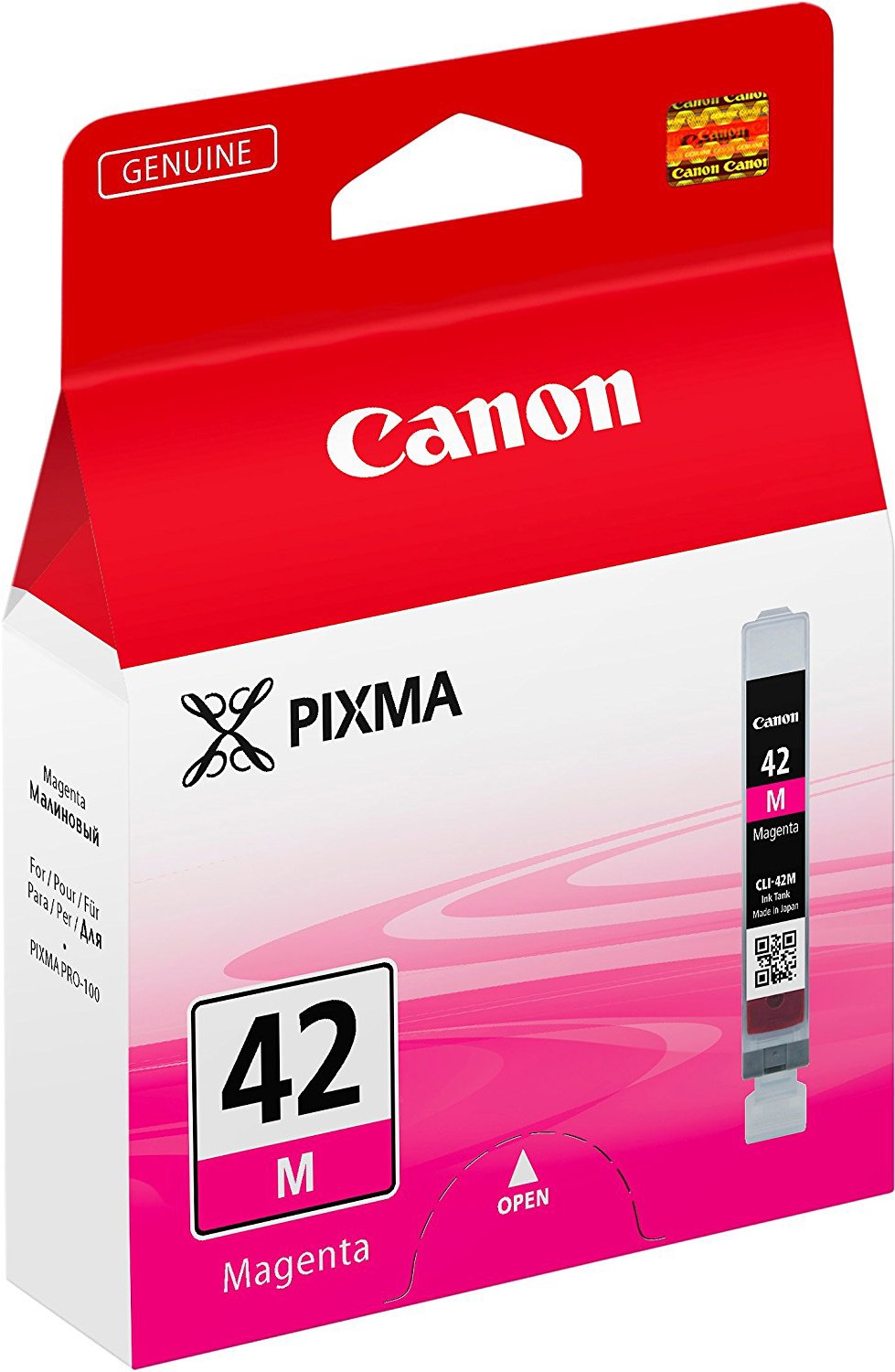 

Картридж Canon CLI-42M Magenta/Пурпурный [(6386B001)], Струйный картридж Canon CLI-42 Magenta 6386B001