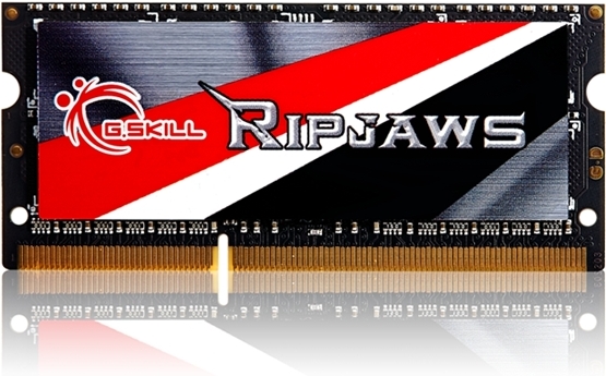 

Оперативная память G.Skill Ripjaws 8GB DDR3 SODIMM PC3-12800 (F3-1600C9S-8GRSL)