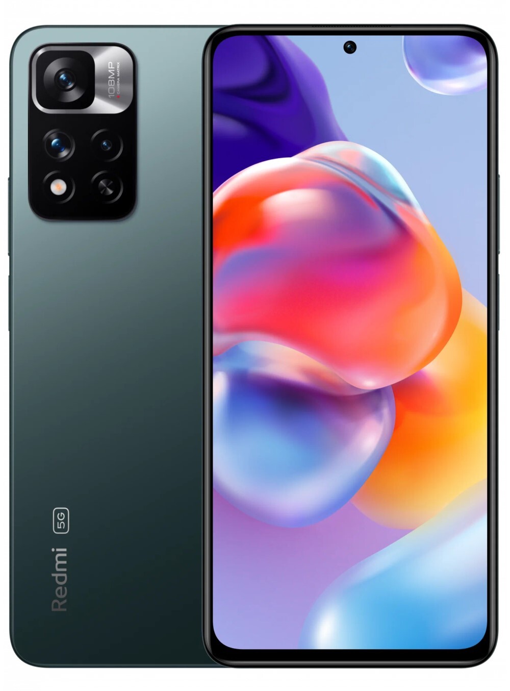 

Смартфон Xiaomi REDMI NOTE 11 PRO+ 5G 8GB/128GB Forest Green RU (21091116UG)