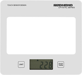 

Кухонные весы Redmond RS-724-E серебро, Кухонные весы Redmond RS-724-E (серебристый)