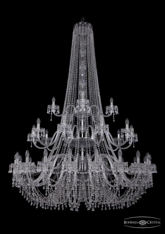 

Подвесная люстра Bohemia Ivele Crystal 1410/20+10+5/530/h-200/3d/Ni/V0300