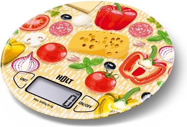 

Кухонные весы Holt HT-KS-003 (овощи), Кухонные весы Holt HT-KS-003 овощи желтый/рисунок