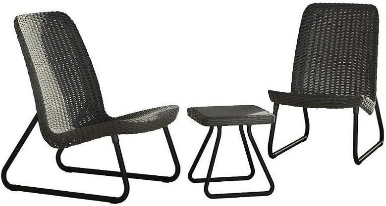 

Комплект садовой мебели Keter Rio Patio set графит [211429], Комплект садовой мебели Keter Rio Patio set 211429 графит