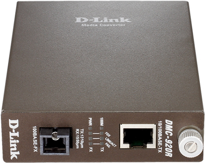 

Медиаконвертер D-Link DMC-920R/B10A, Коммутатор D-Link DMC-920R/B10A