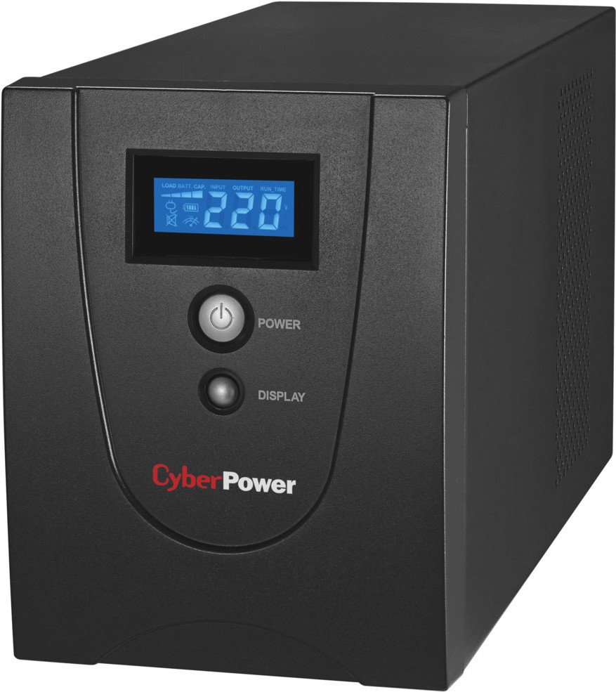 

Источник бесперебойного питания CyberPower Value LCD 1500VA Black (VALUE1500EILCD), Источник бесперебойного питания CyberPower Value LCD 1500VA VALUE1500EILCD Black