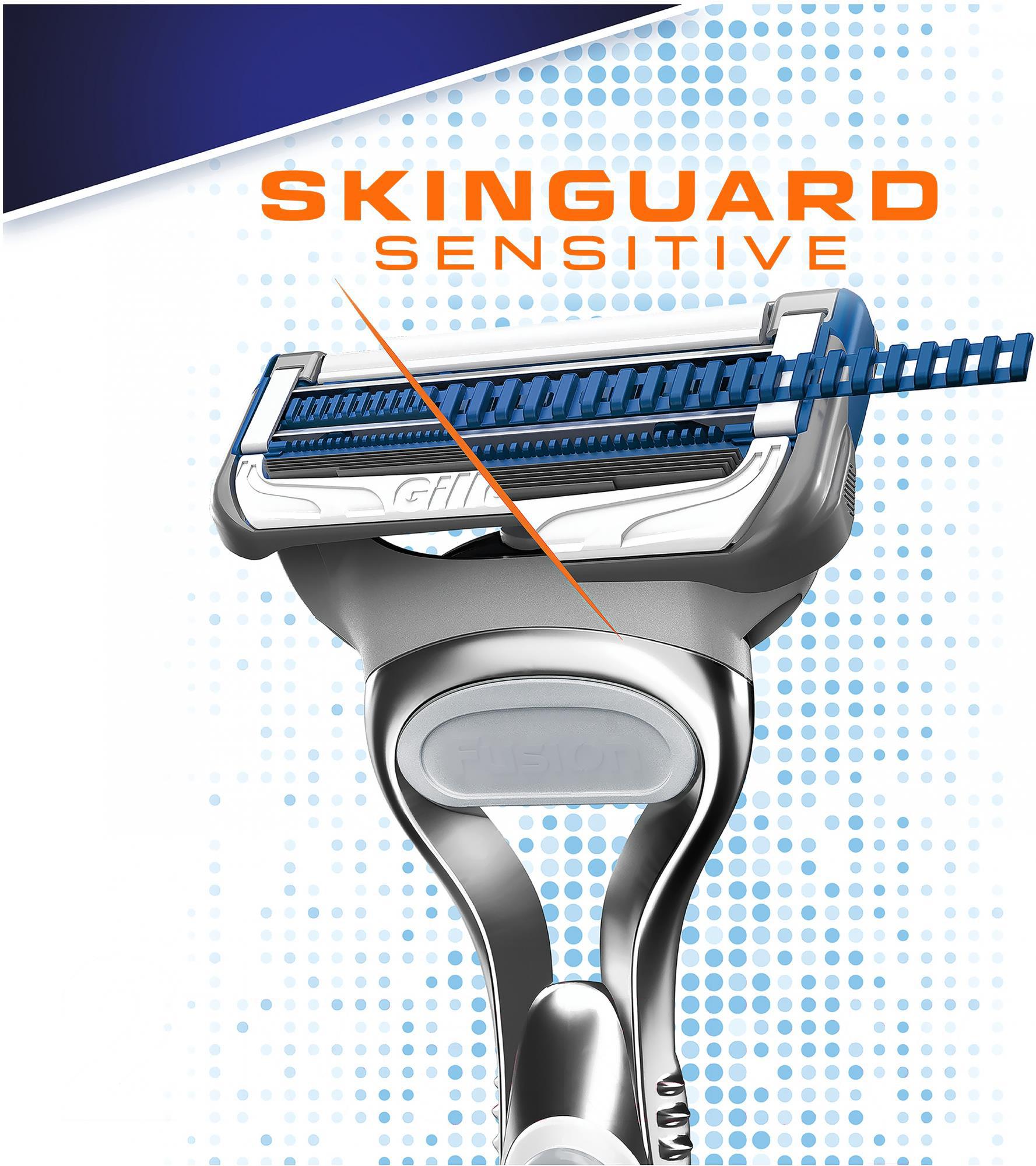 

Бритвенный станок Gillette Сменные кассеты для Skinguard Sensitive 2шт., Сменные кассеты для Skinguard Sensitive 2шт.