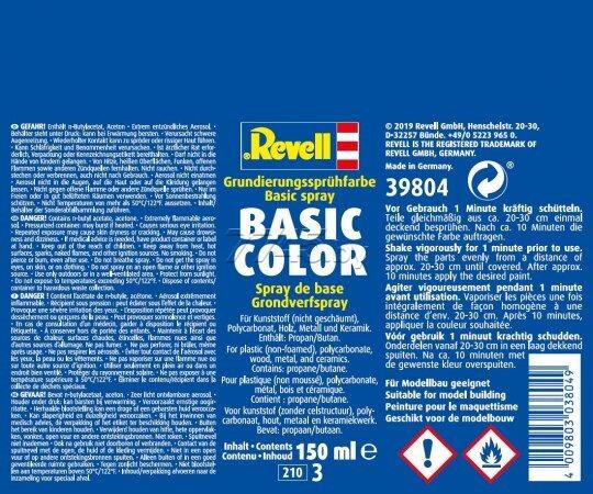 

Грунтовка для моделей Revell Basic color 150 мл [39804], Basic color 150 мл