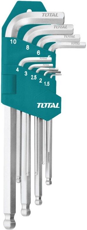 

Набор шестигранных ключей Total THT106292