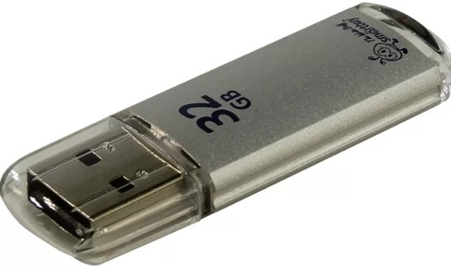 

USB Flash Smart Buy V-Cut 32GB (серебристый) [SB32GBVC-S], Usb flash SmartBuy V-Cut 32GB SB32GBVC-S Silver