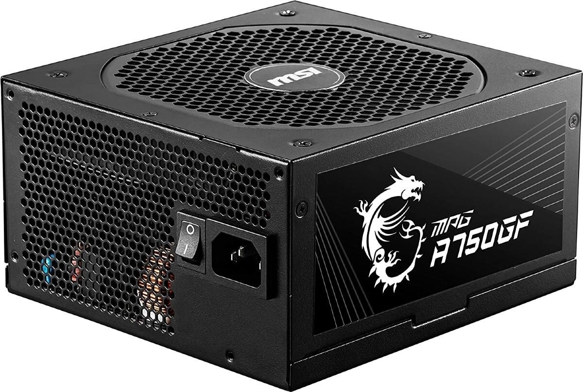 

Блок питания MSI 750W MPG A750GF, Блок питания MSI MPG A750GF 750W