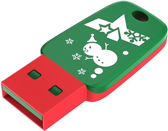 

USB Flash-накопитель Netac U197 64GB Christmas Mini (NT03U197N-064G-20RG)