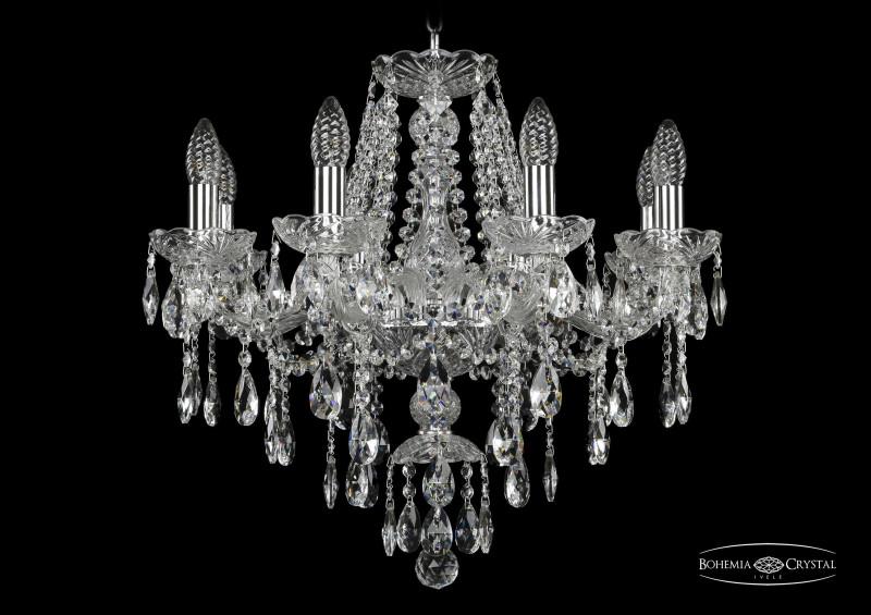 

Подвесная люстра Bohemia Ivele Crystal 1415/8/200/Ni