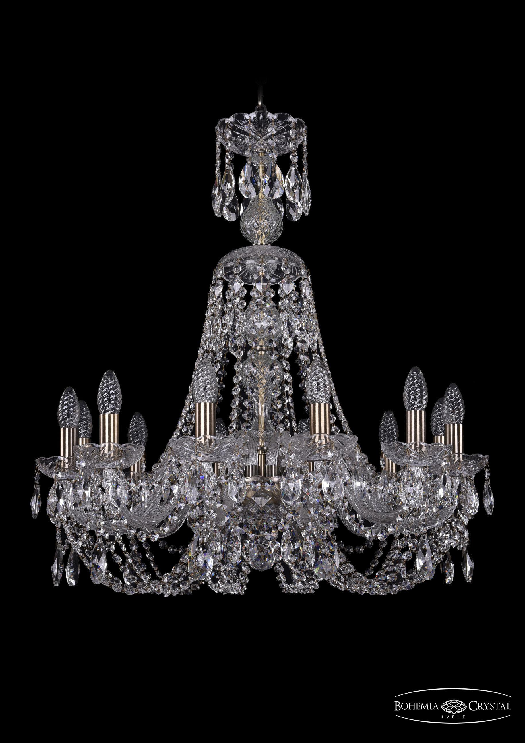 

Подвесная люстра Bohemia Ivele Crystal 1406/12/240/XL-74/Pa