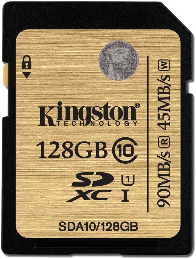 

Карта памяти Kingston SDHC Ultimate UHS-I U1 (Class 10) 128GB (SDA10/128GB), SDHC Ultimate UHS-I U1 (Class 10) 128GB (SDA10/128GB)