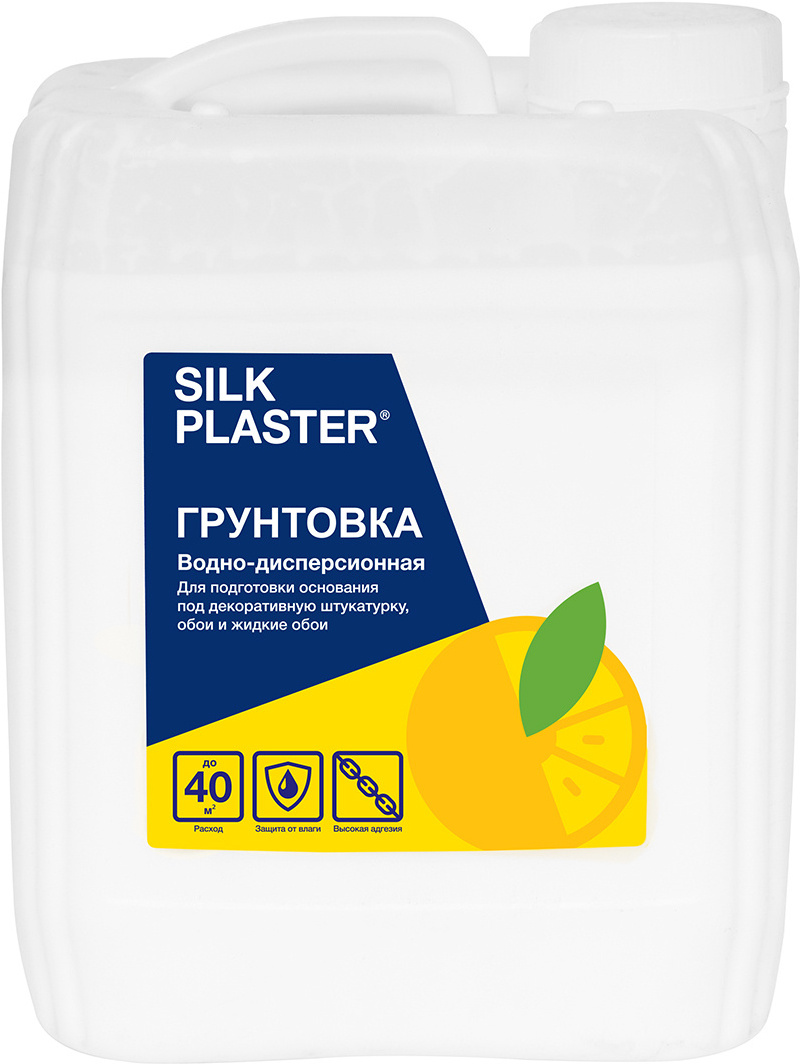 

Грунтовка Silk Plaster Для жидких обоев (5л), Грунтовка Silk Plaster Для жидких обоев 5л
