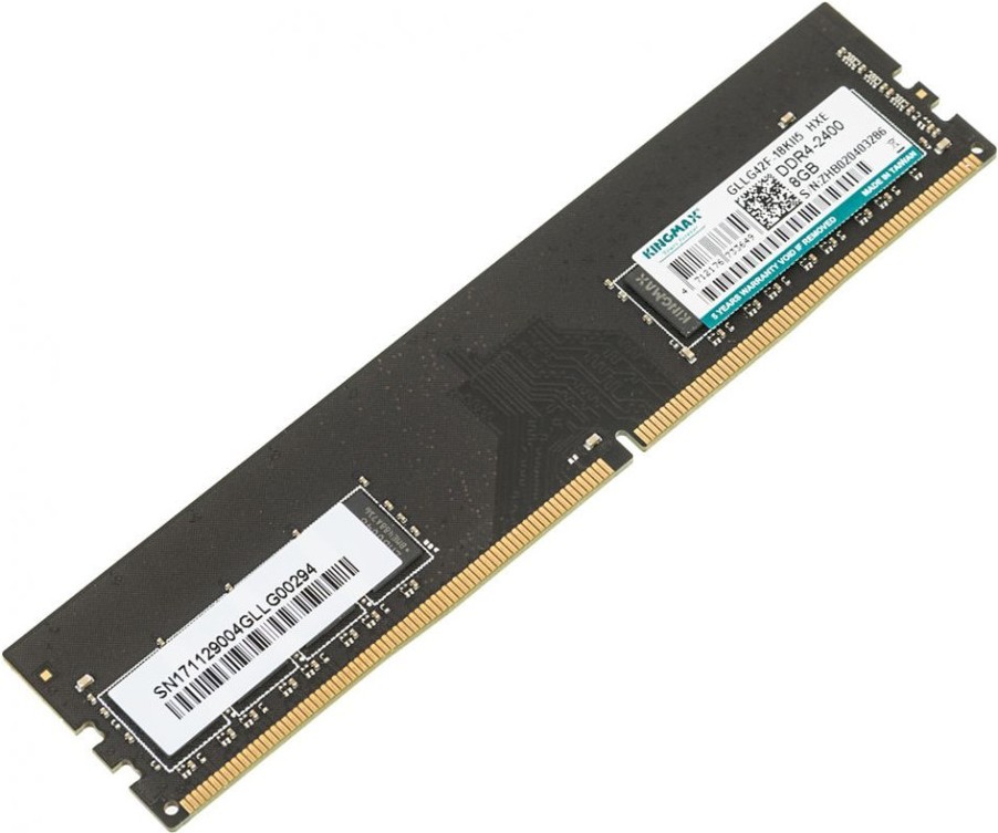 

Оперативная память Kingmax DDR4 8Gb 2400MHz RTL PC4-19200 CL16 DIMM [KM-LD4-2400-8GS], Оперативная память Kingmax 8GB DDR4 PC4-19200 (KM-LD4-2400-8GS)