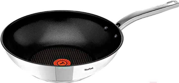 

Сковорода Tefal Вok (Wok) Intuition A7031904 ручка несъемная без крышки серебристый [2100102486], Вok (Wok) Intuition A7031904 ручка несъемная без крышки