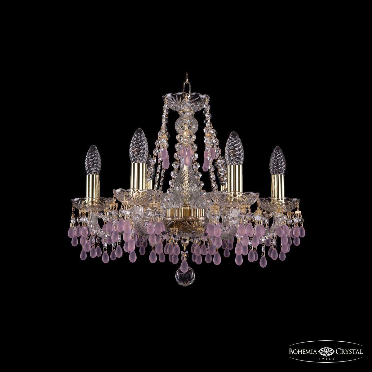

Подвесная люстра Bohemia Ivele Crystal 1410/6/160 G V7010