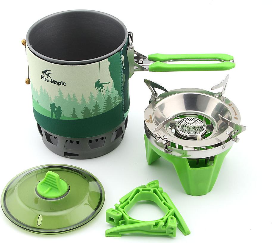 

Туристическая плитка Fire-Maple Star X3 зеленый, Туристическая горелка Fire-Maple Star X3 (зеленый)