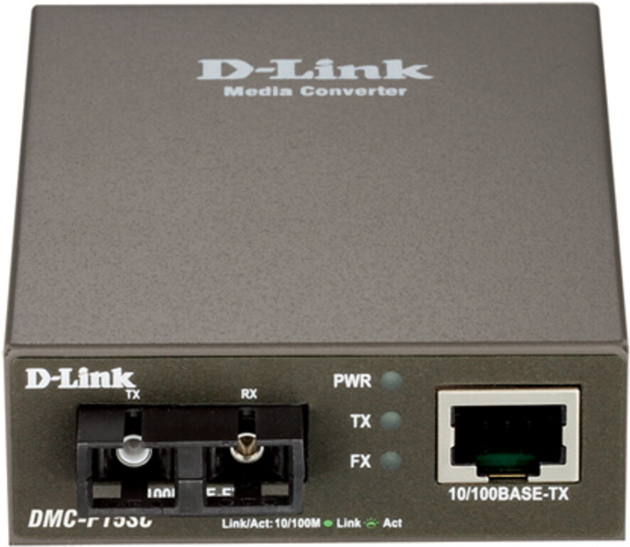 

Сетевое комплектующее D-Link DMC-F15SC /A1A, Медиаконвертер D-Link DMC-F15SC /A1A 10/100Base-TX to SM 100Base-FX конвертер (1UTP, 1 SC)