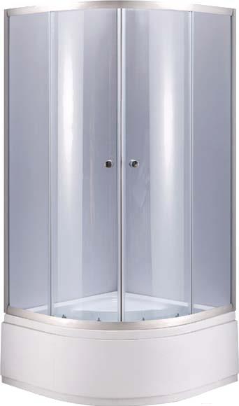 

Душевая кабина Niagara NG-110022-14 100x195 тонированное стекло хром, NG-110022-14 100x195 тонированное стекло