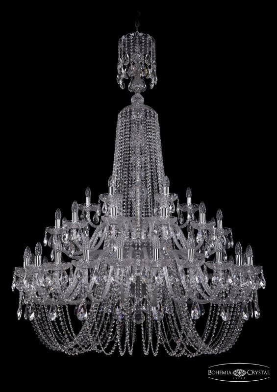 

Подвесная люстра Bohemia Ivele Crystal 1406/24+12+6/460/XL-177/2d/Ni