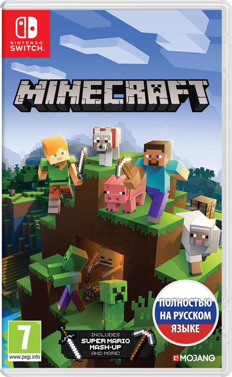 

Игра для приставки Nintendo Minecraft [45496420628], Игра для приставки Nintendo Minecraft 45496420628