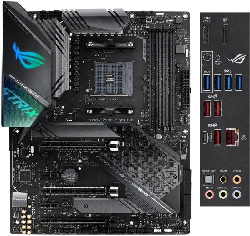 

Материнская плата ASUS ROG STRIX X570-F Gaming [90MB1160-M0EAY0], Материнская плата Asus ROG STRIX X570-F GAMING