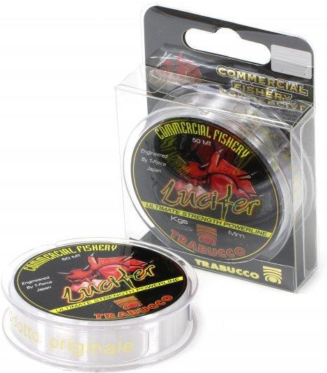 

Леска монофильная Trabucco LUCIFER LINE 50 м 0,20 мм [053-30-200], Леска монофильная Trabucco LUCIFER LINE 50 м 0,20 мм 053-30-200