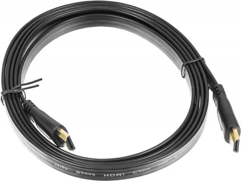 

Аудио кабель Buro Flat HDMI (m)/HDMI (m) 2 м черный [BHP HDMI 2], Flat HDMI (m)/HDMI (m) 2 м