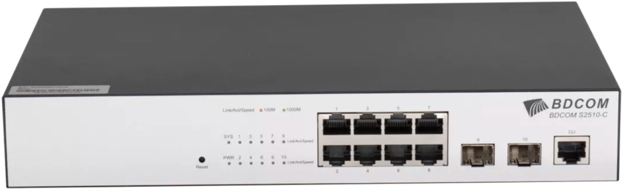

Сетевой коммутатор BDCOM S2510-C