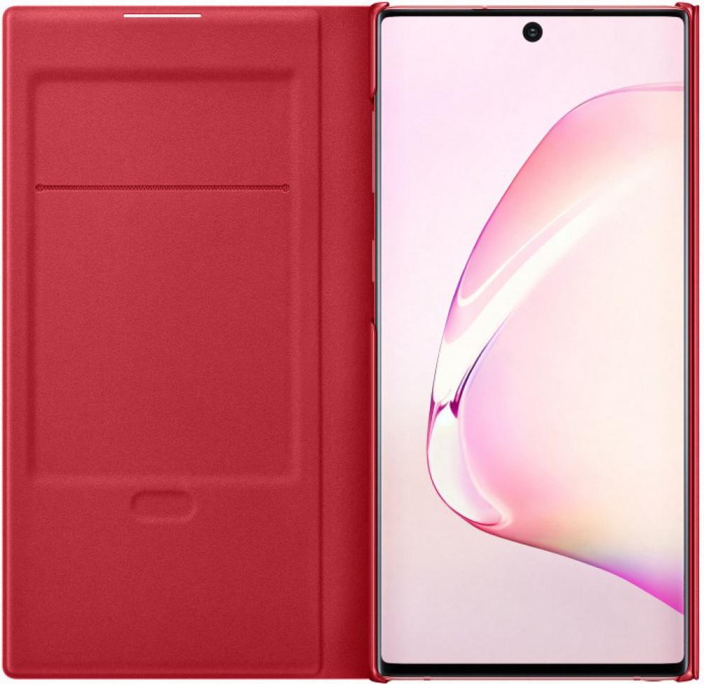 

Чехол для телефона Samsung LED View Cover Note10 Red [EF-NN970PREGRU], LED View Cover Note10