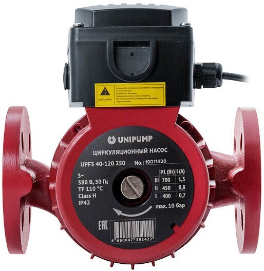 

Циркуляционный насос Unipump UPF3 65-120 300, Циркуляционный насос Unipump UPF3 65-120 300 (97931)